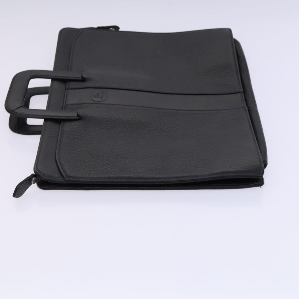 Burberry Black Leather Briefcase Bag ( )