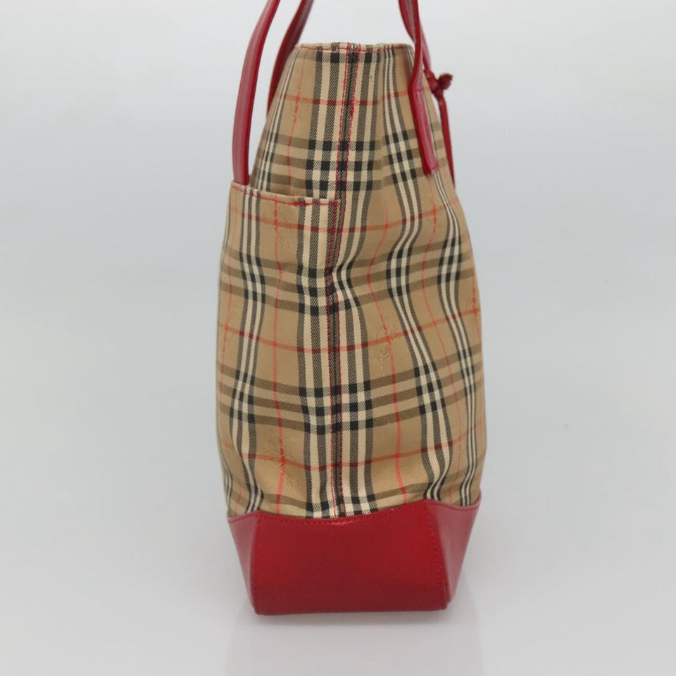 Burberry Nova Check Beige Canvas Shoulder Bag ( )