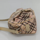 Burberry Blue Label Pink Synthetic Shoulder Bag ( )