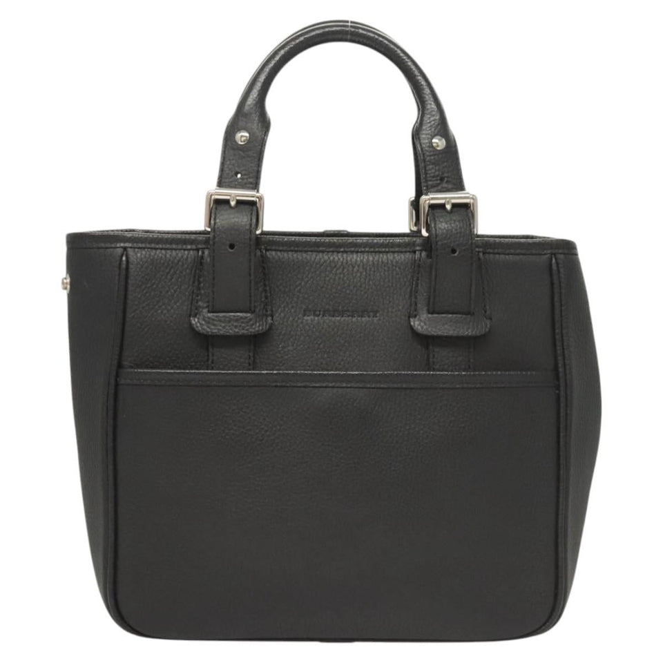 Burberry Black Leather Handbag ( )