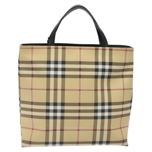 Burberry Nova Check Beige Canvas Tote Bag ( )