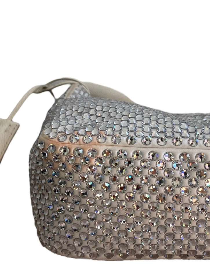 Prada Crystal Re-Edition Shoulder Bag