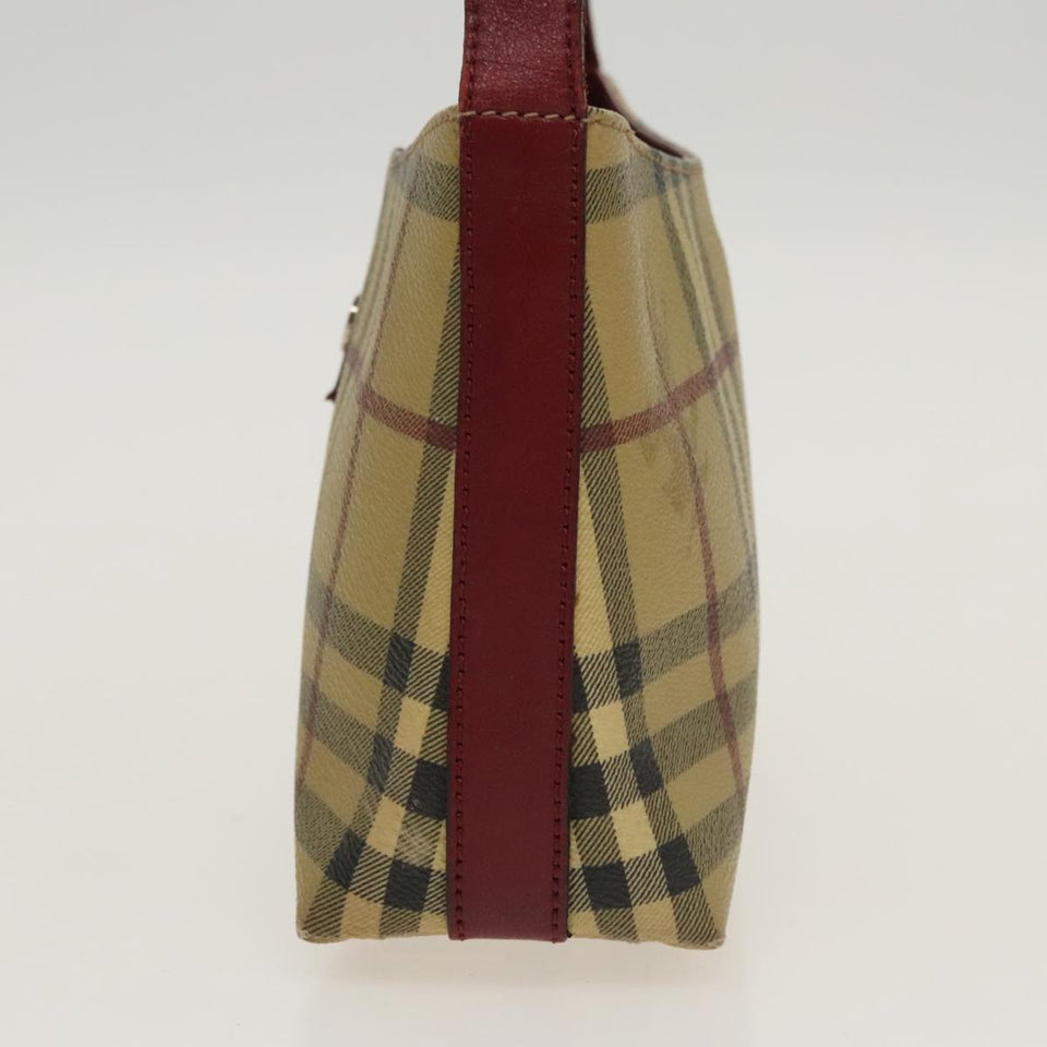 Burberry Nova Check Beige Canvas Shoulder Bag ( )