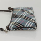 Burberry Blue Label Blue Canvas Shoulder Bag ( )