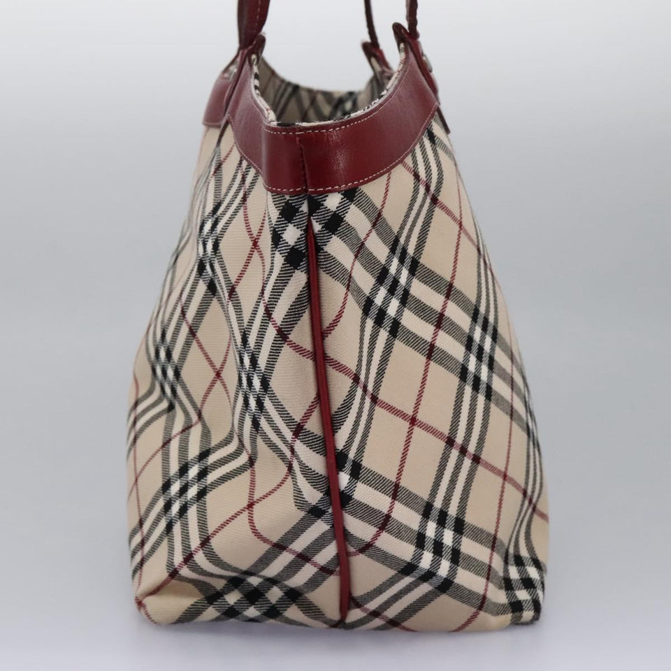 Burberry Nova Check Beige Canvas Tote Bag ( )