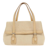 Burberry Nova Check Beige Canvas Handbag ( )