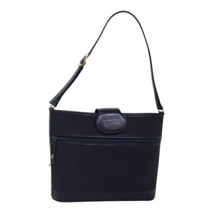 Burberry Navy Synthetic Shoulder Bag ( )