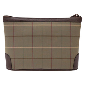 Burberry Nova Check Beige Canvas Clutch Bag ( )