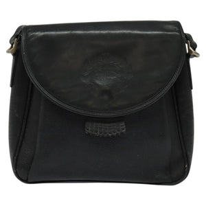 Burberry Blue Label Black Leather Shoulder Bag ( )