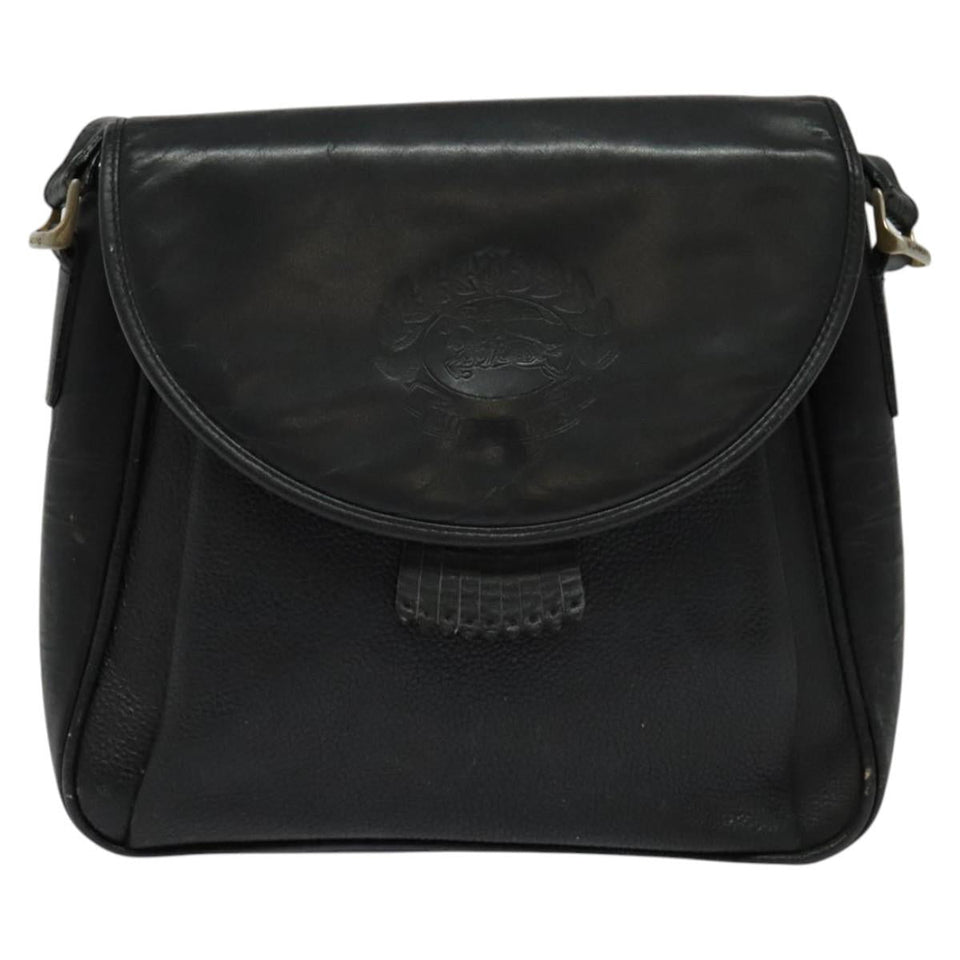 Burberry Blue Label Black Leather Shoulder Bag ( )