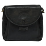Burberry Blue Label Black Leather Shoulder Bag ( )