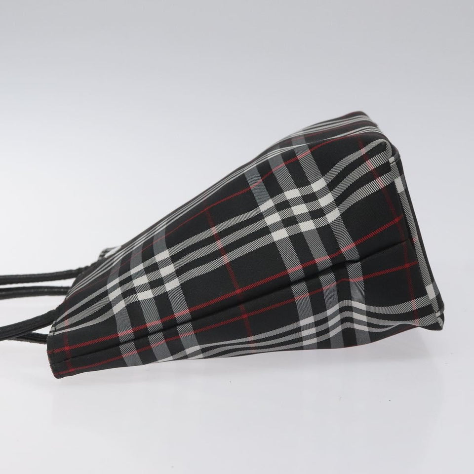 Burberry Nova Check Black Synthetic Handbag ( )