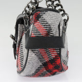 Burberry Nova Check Multicolour Wool Handbag ( )