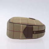 Burberry Nova Check Beige Canvas Clutch Bag ( )