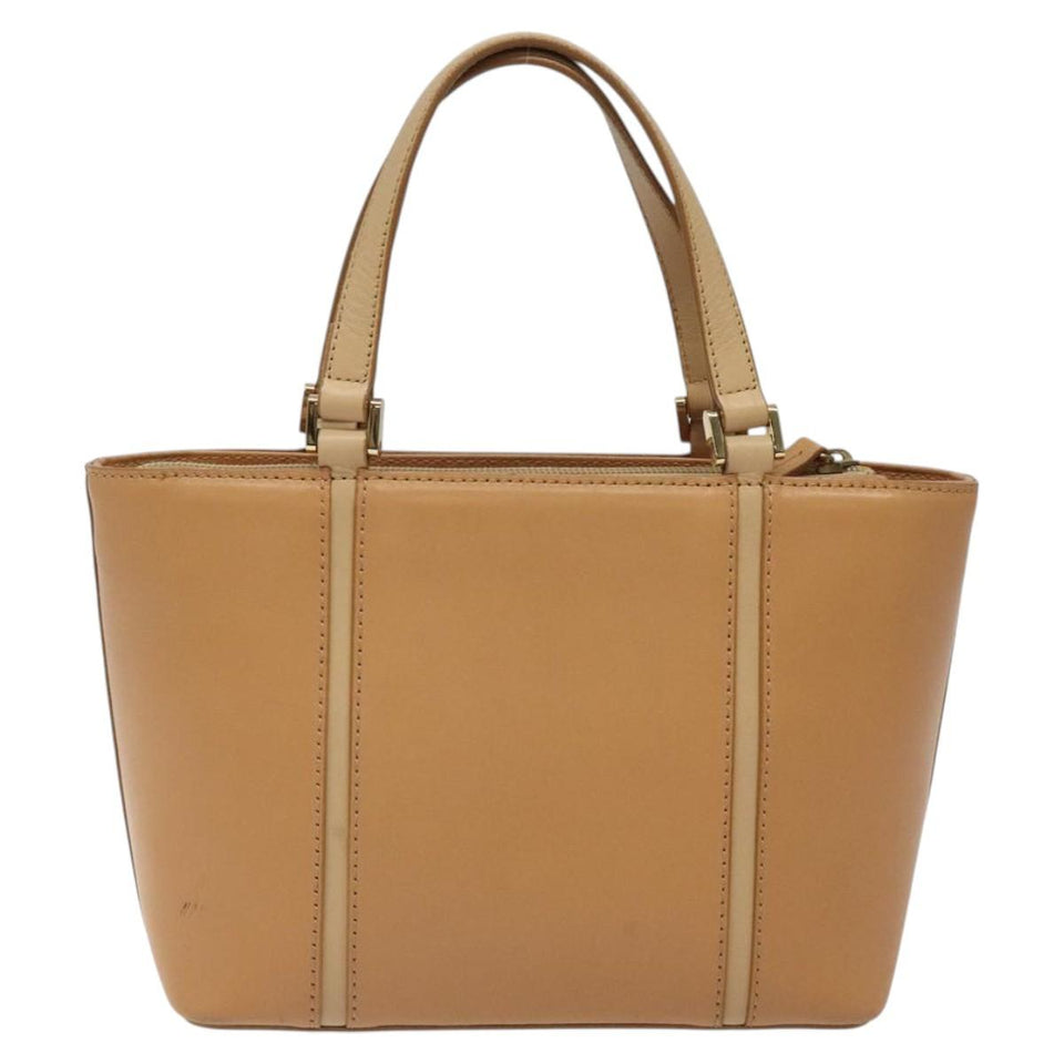 Burberry Beige Leather Handbag ( )