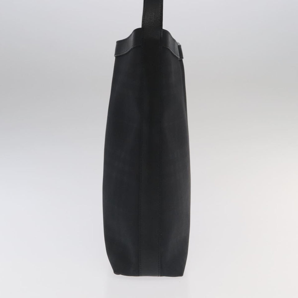 Burberry Black Canvas Shoulder Bag ( )