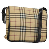 Burberry Nova Check Beige Canvas Shoulder Bag ( )