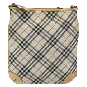 Burberry Nova Check Beige Synthetic Shoulder Bag ( )