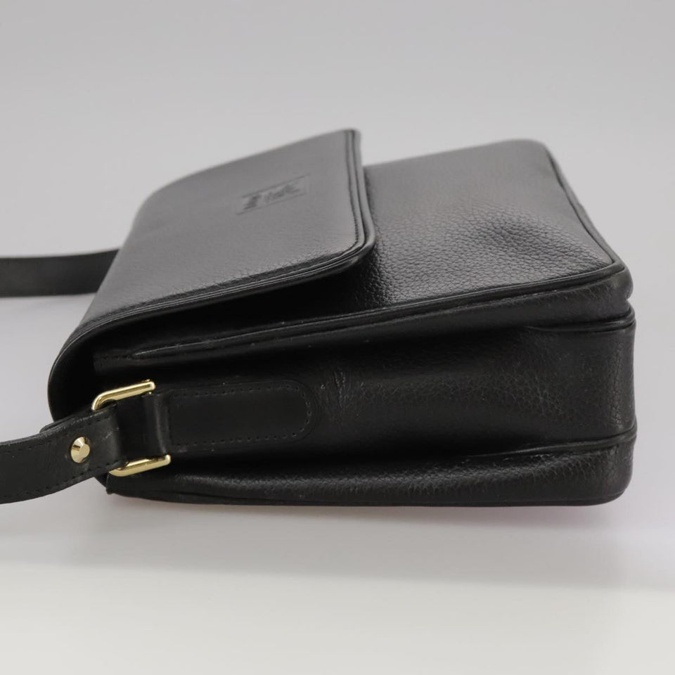 Burberry Black Leather Shoulder Bag ( )