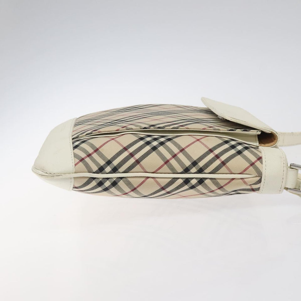 Burberry Nova Check Beige Canvas Shoulder Bag ( )