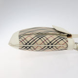 Burberry Nova Check Beige Canvas Shoulder Bag ( )