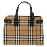 Burberry The Banner Beige Canvas Tote Bag ( )