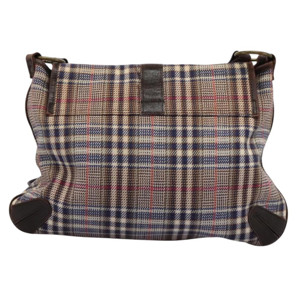 Burberry Blue Label Beige Canvas Shoulder Bag ( )