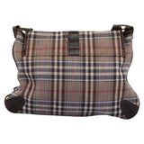 Burberry Blue Label Beige Canvas Shoulder Bag ( )