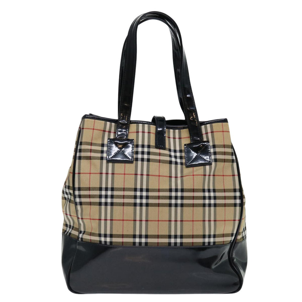 Luxury Burberry Nova Check Tote
