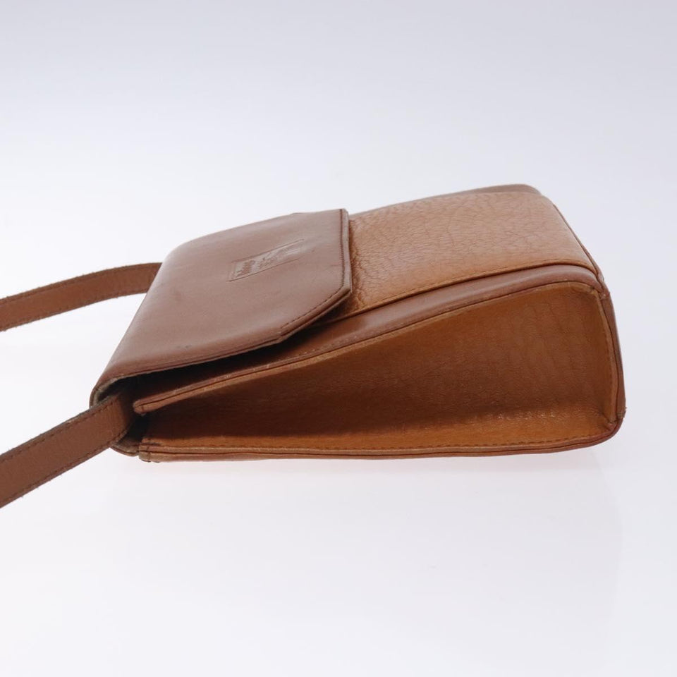 Burberry Brown Leather Shoulder Bag ( )