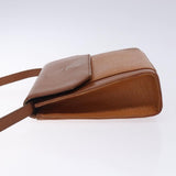 Burberry Brown Leather Shoulder Bag ( )