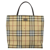Burberry Nova Check Beige Canvas Tote Bag ( )
