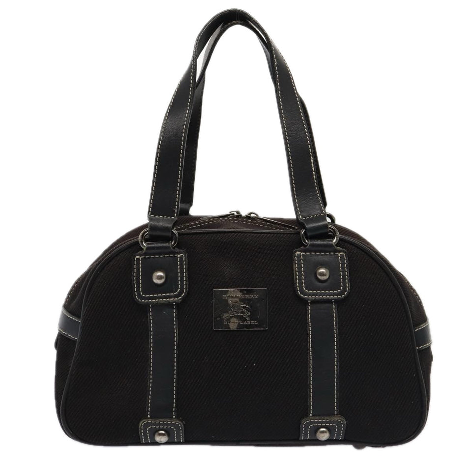 Burberry Black Canvas Handbag ( )