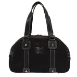 Burberry Black Canvas Handbag ( )
