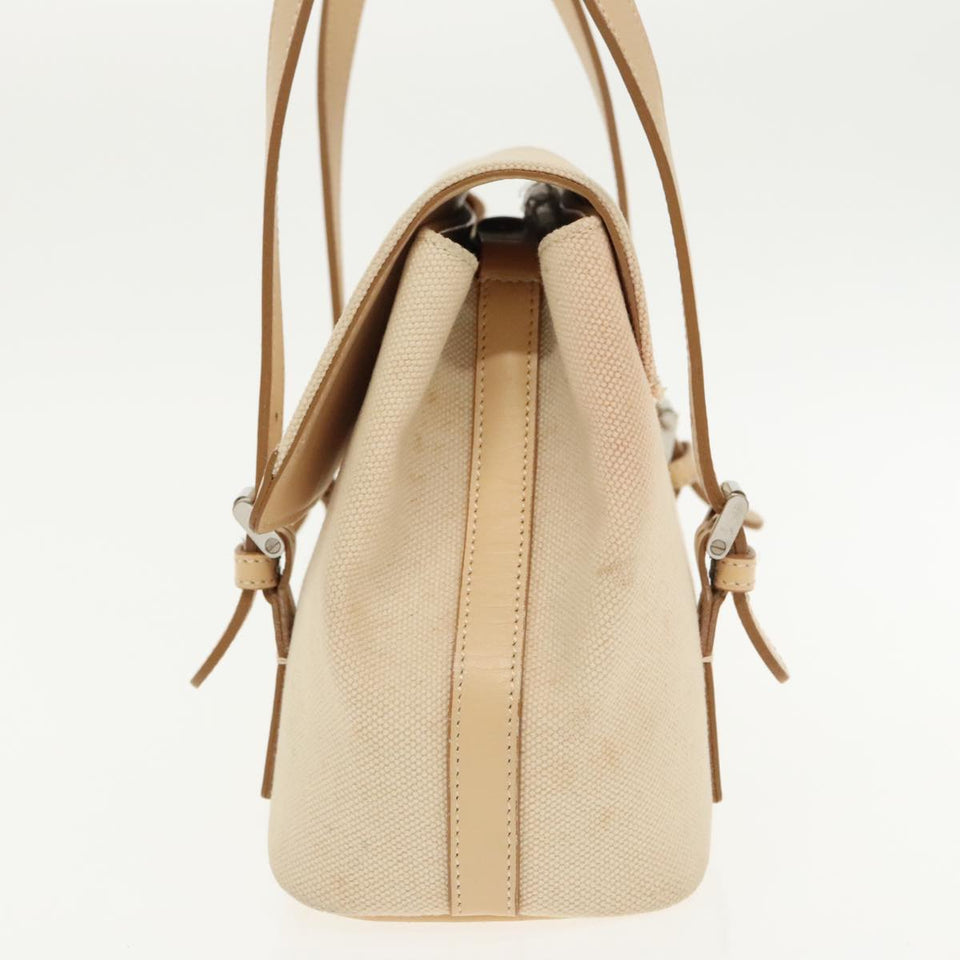 Burberry Nova Check Beige Canvas Handbag ( )