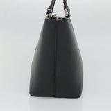 Burberry Black Leather Tote Bag ( )
