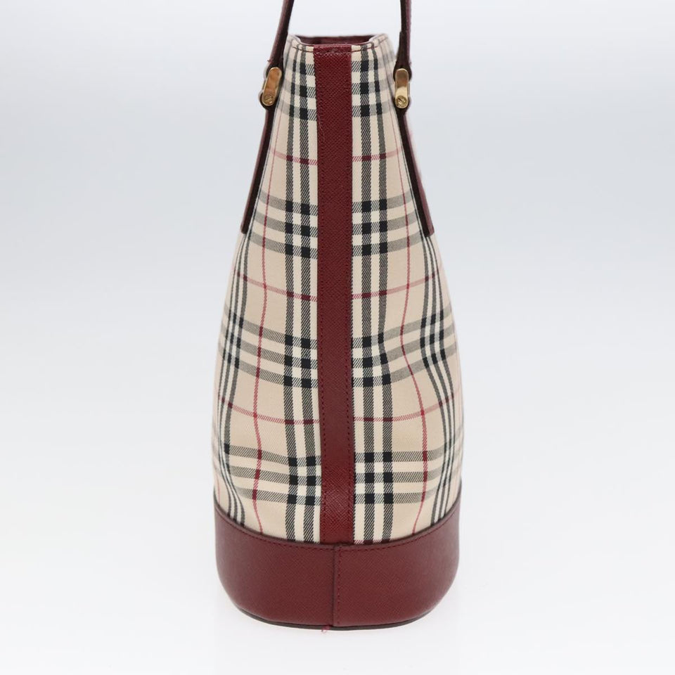 Burberry Nova Check Beige Canvas Shoulder Bag ( )