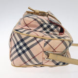 Burberry Nova Check Pink Nylon Shoulder Bag ( )