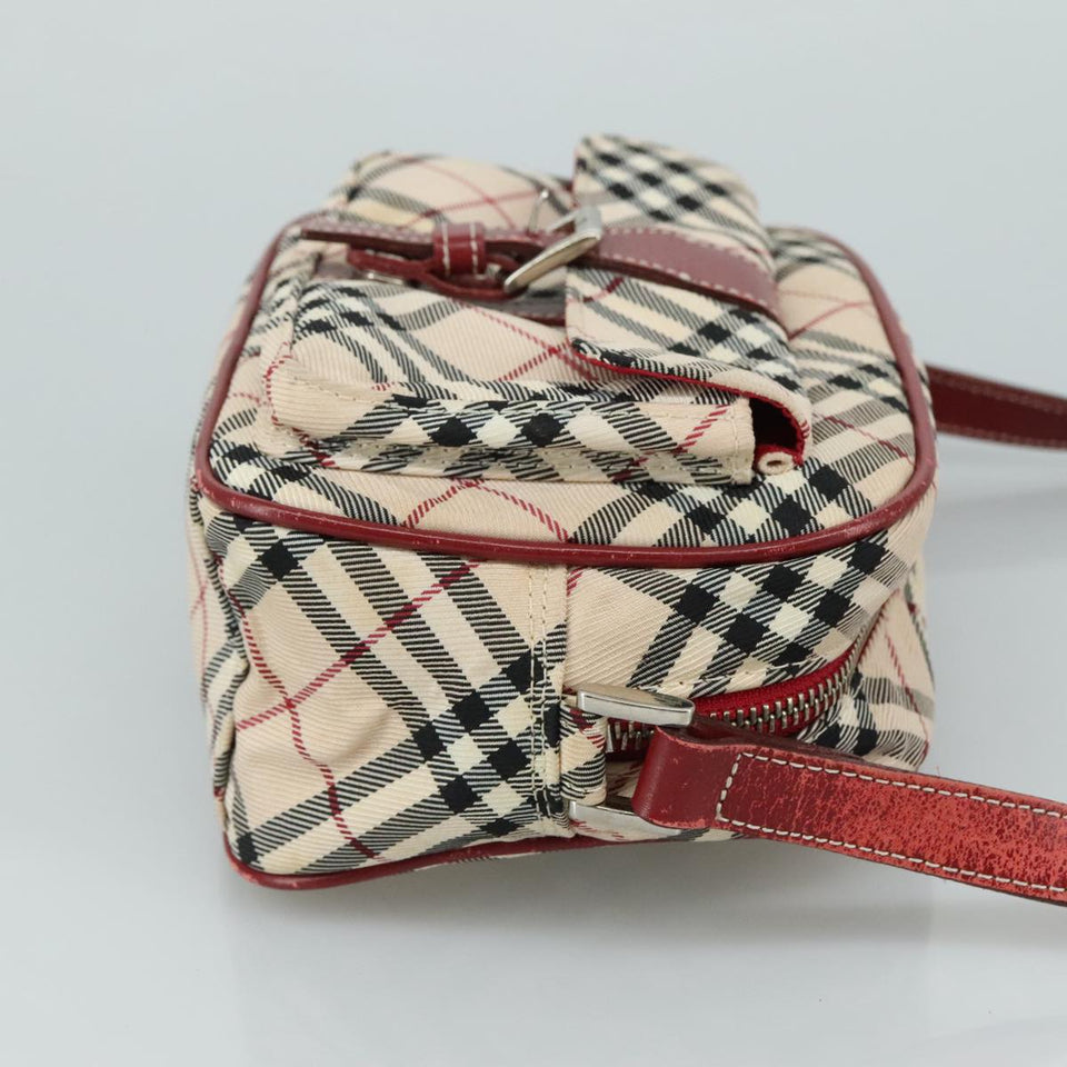 Burberry Blue Label Beige Canvas Shoulder Bag ( )