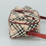 Burberry Blue Label Beige Canvas Shoulder Bag ( )