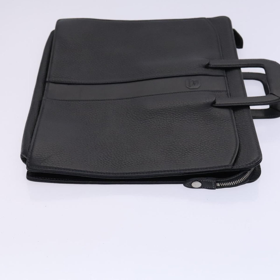 Burberry Black Leather Briefcase Bag ( )