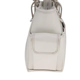 Burberry White Leather Handbag ( )