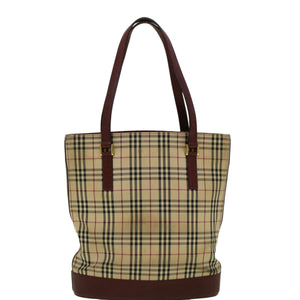 Luxury Burberry Nova Check Tote