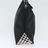 Burberry Nova Check Black Synthetic Handbag ( )
