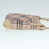 Burberry Blue Label Beige Synthetic Shoulder Bag ( )