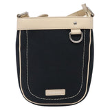 Burberry Nova Check Navy Canvas Shoulder Bag ( )