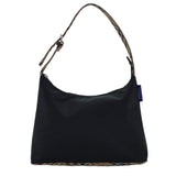 Burberry Blue Label Black Canvas Shoulder Bag ( )