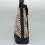 Burberry Nova Check Beige Canvas Shoulder Bag ( )