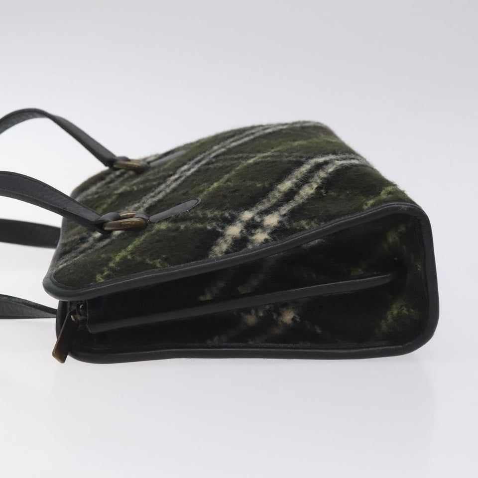 Burberry Khaki Wool Handbag ( )