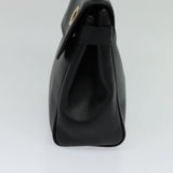 Burberry Black Leather Handbag ( )